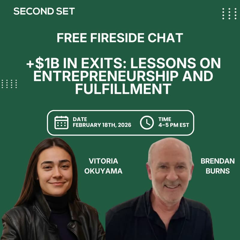 Cover Image for ONLINE: Fireside Chat with Brendan Burns, Serial Entrepreneur and Prof. at Columbia
