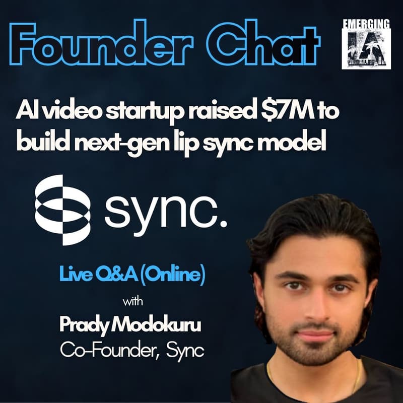 Cover Image for Future of GenAI Media Creation - Founder Chat with Sync Labs