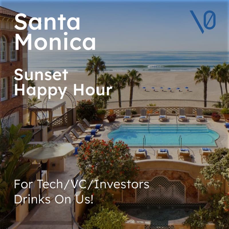 Cover Image for Santa Monica Sunset Happy Hour for Tech/VC/Investors (Oct 3 4:30 PM)