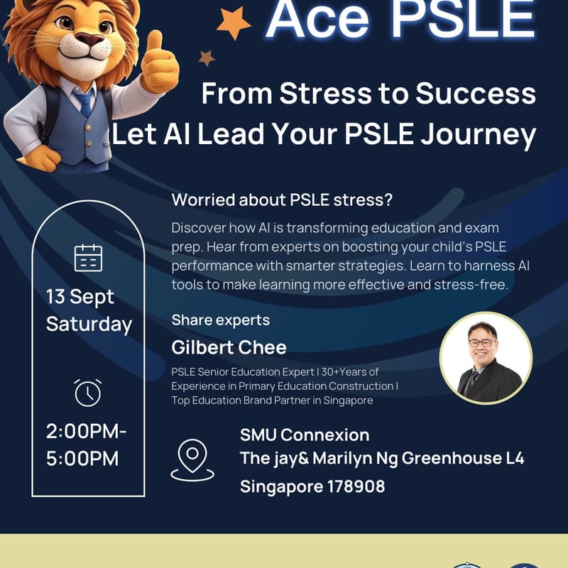 Cover Image for From Stress to Success: Let AI Lead Your PSLE Journey