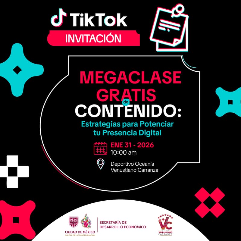 Cover Image for Mega Clase Gratuita con TikTok