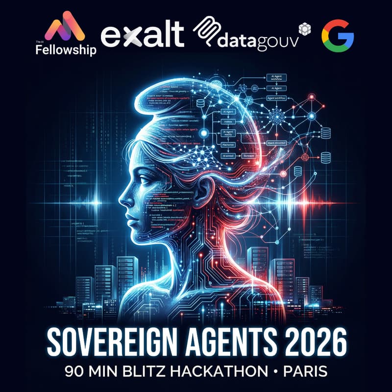 Cover Image for SOVEREIGN AGENTS 2026 β The Sovereign AI Blitz Hackathon