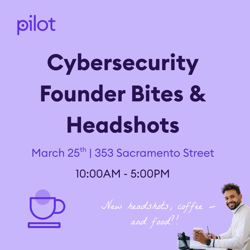 Cover Image for Cybersecurity Founder Bites & Headshots