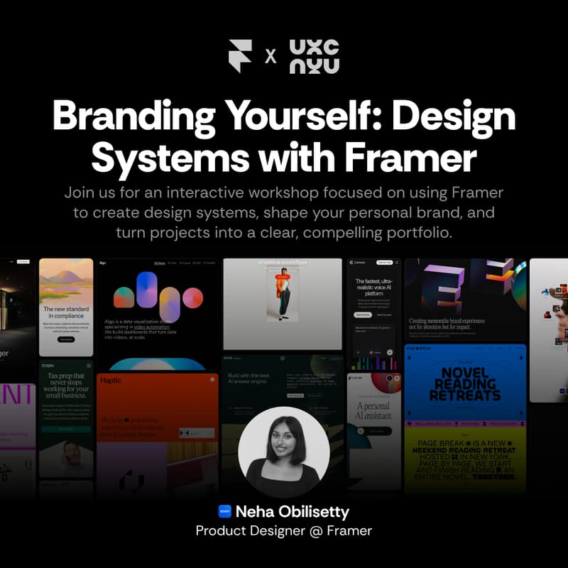 Cover Image for Branding Yourself: Design Systems with Framer