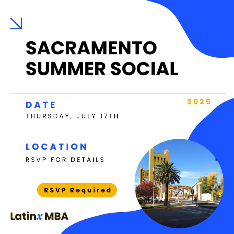 Cover Image for Sacramento Summer Social - Latinx MBA Association