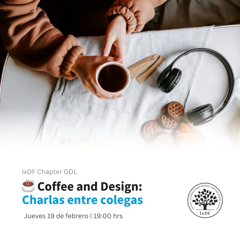 Cover Image for ☕️ Coffee + Design: Charlas entre colegas