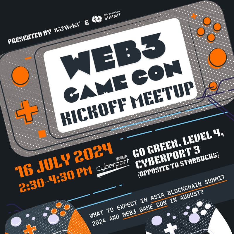 Cover Image for Web3 Game Con KICKOFF MEETUP