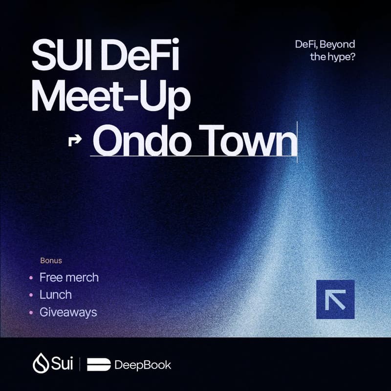 Cover Image for SUI DEFI MEETUP - ONDO