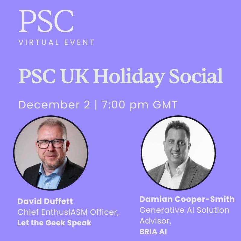 Cover Image for PSC UK Holiday Social