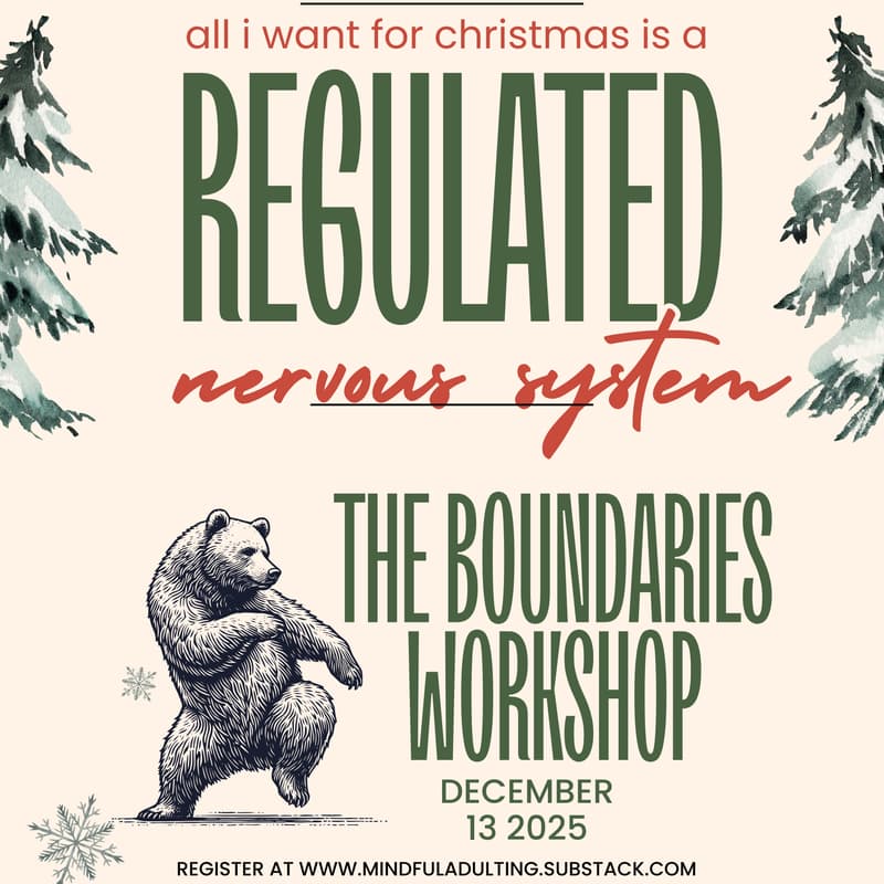 Cover Image for All I Want for Christmas is a Regulated Nervous System: The Boundaries Workshop