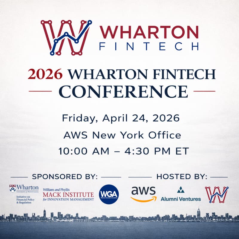 Cover Image for 2026 Wharton Fintech Conference