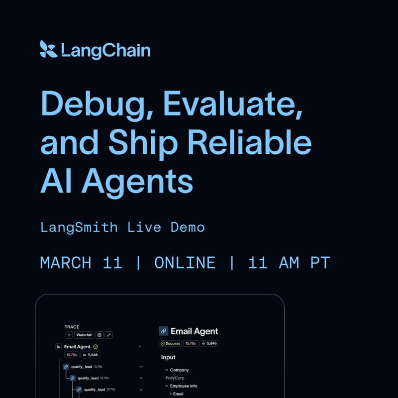 Cover Image for LangSmith 101: Debug, Evaluate, and Ship Reliable AI Agents