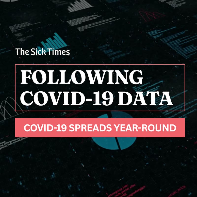 Cover Image for The Sick Times: COVID-19 spreads year round. Here’s how to track it.