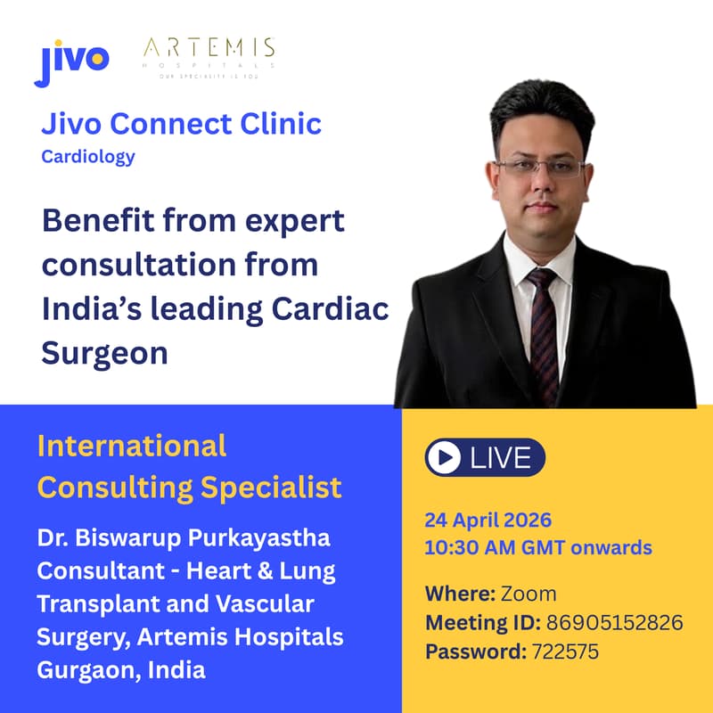 Cover Image for Jivo Connect Clinic - Cardiology
