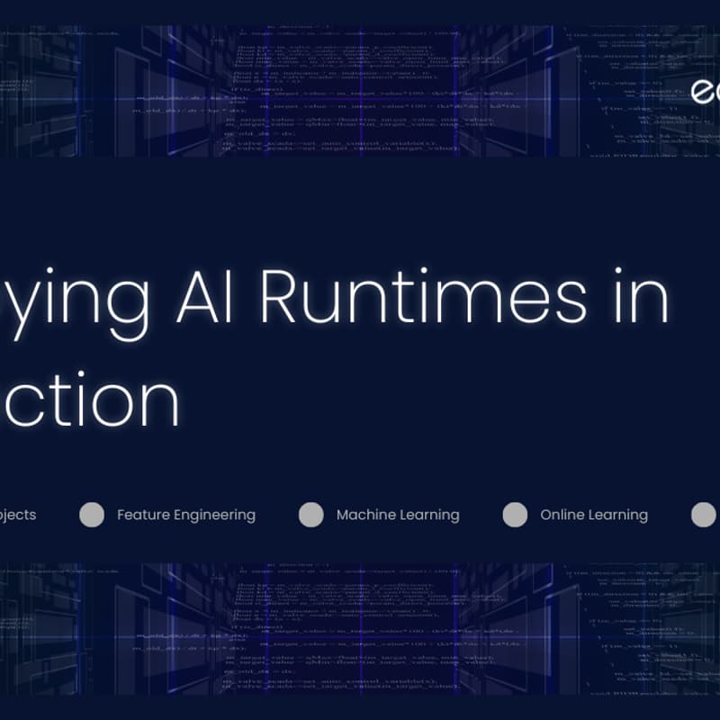 Cover Image for Deploying AI Runtimes in Production