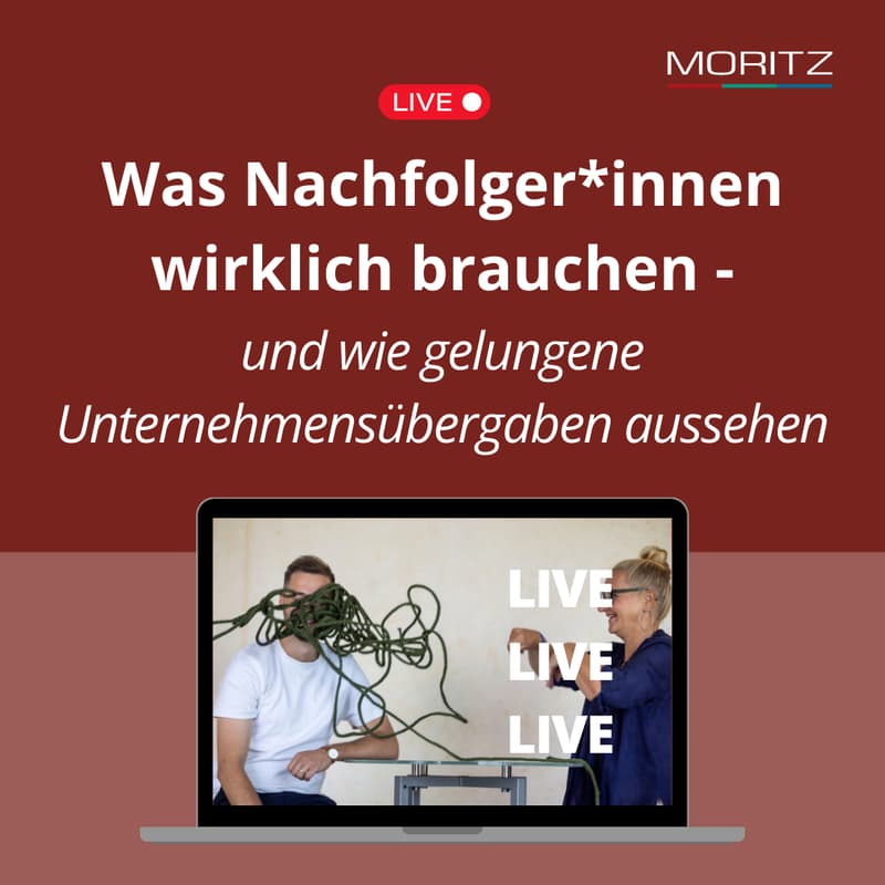 Cover Image for Was Nachfolger*innen wirklich brauchen & wie gelingende Unternehmensübergaben aussehen - mit Paul-Philipp Moritz