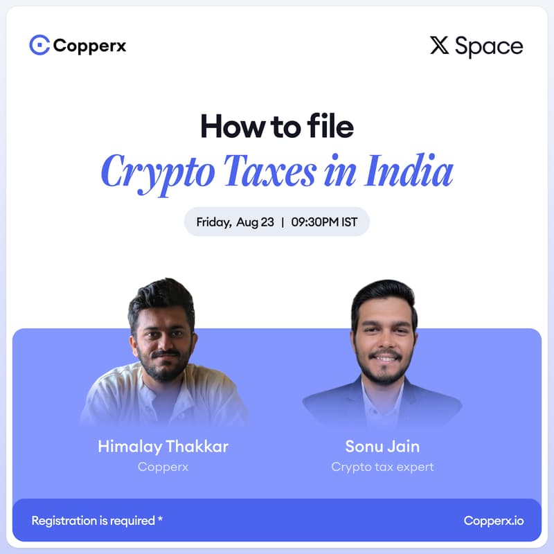 Cover Image for How to File Your Crypto Taxes in India with Sonu Jain