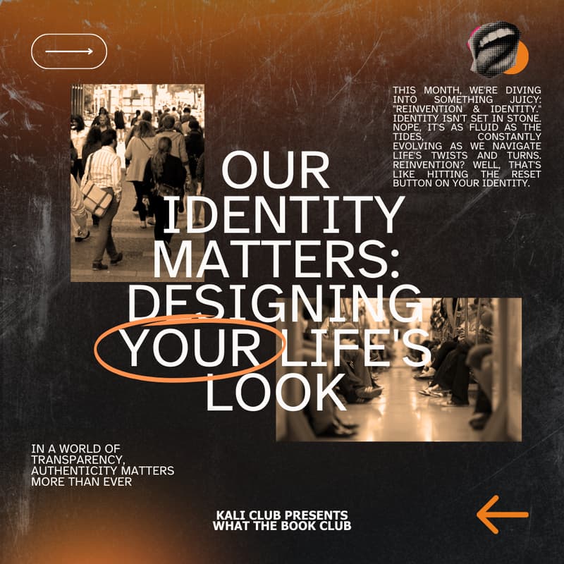 Cover Image for What The Book Club on "Identity & ReInvention"