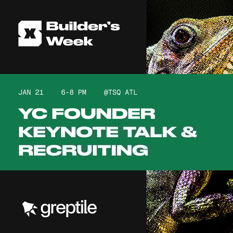 Cover Image for Greptile CEO Keynote & Recruiting Night