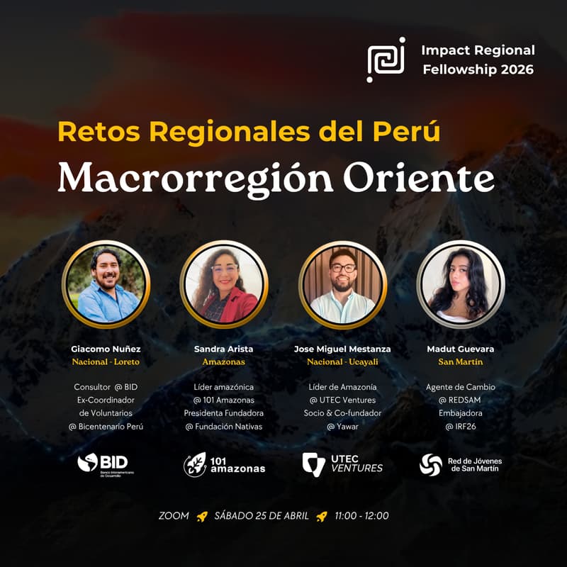 Cover Image for Retos Regionales del Perú 🌀 MACRORREGIÓN ORIENTE