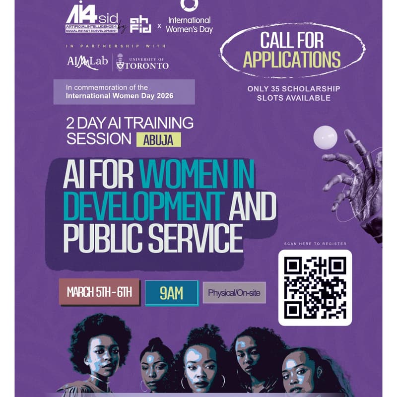 Cover Image for AI For Women In Development And Public Sector