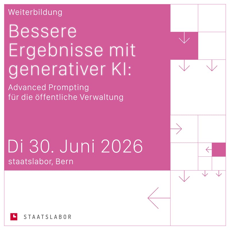 Cover Image for Bessere Ergebnisse mit generativer KI: Advanced Prompting für die öffentliche Verwaltung