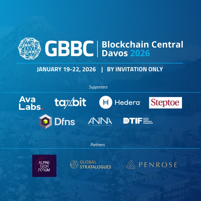 Cover Image for GBBC's 9th Annual Blockchain Central Davos
