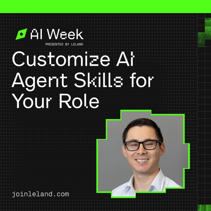 Cover Image for Customize AI Agent Skills for Your Role