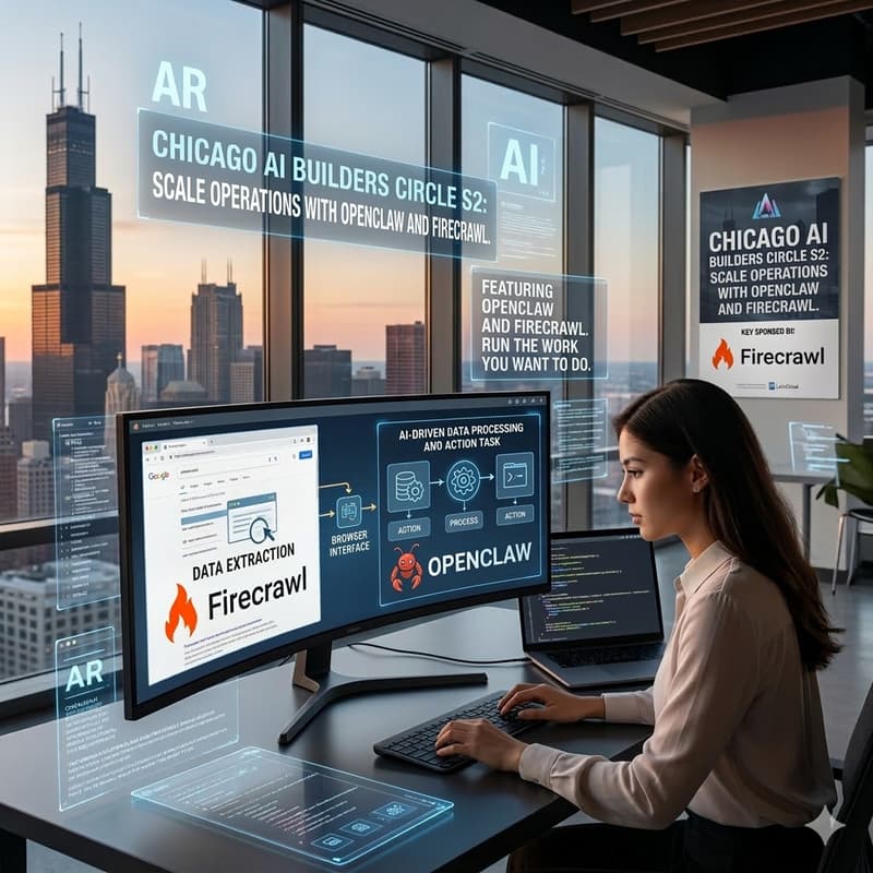 Cover Image for Chicago AI Builders Circle S2: Scale Operations With Openclaw And Firecrawl