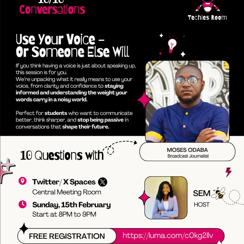 Cover Image for Use Your Voice - Or Someone Else Will