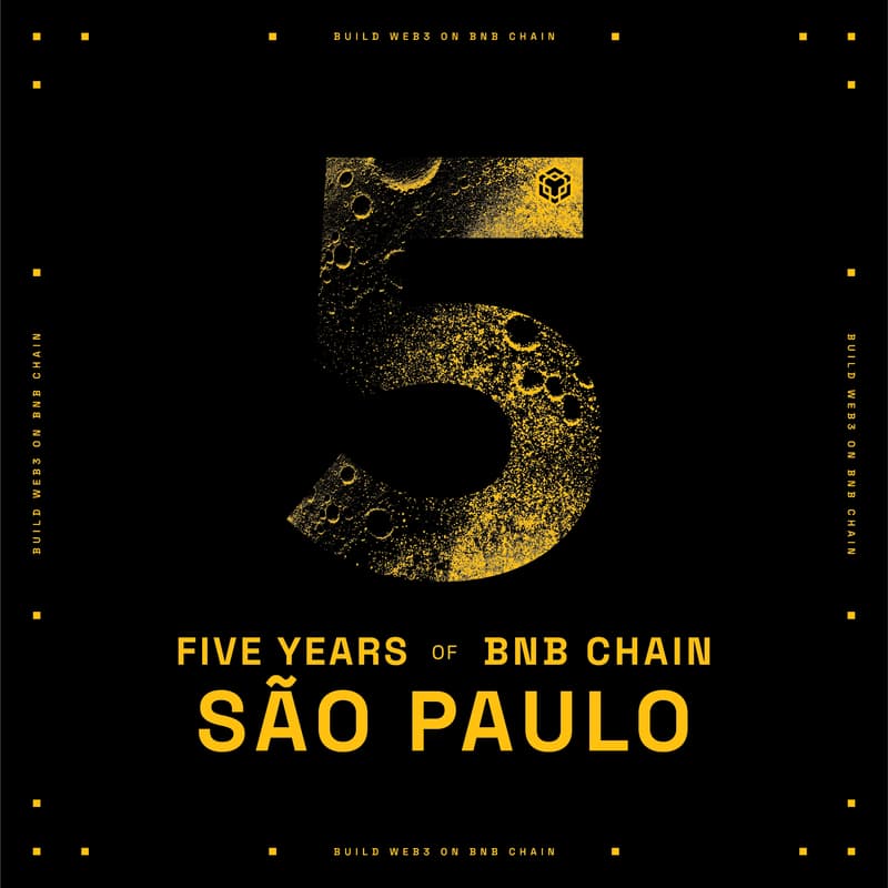 Cover Image for 5 anos de BNB Chain – São Paolo