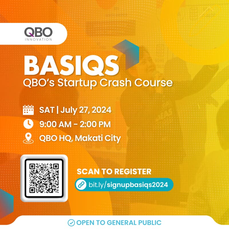 Cover Image for QBO's BASIQS: Startup Crash Course