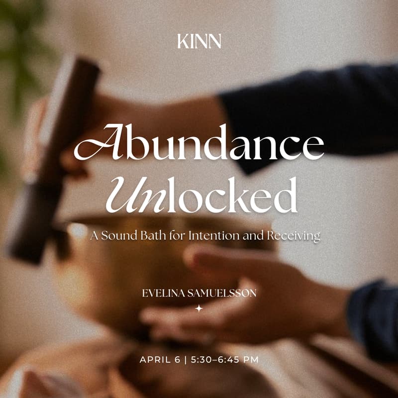 Cover Image for Abundance Unlocked — A Sound Bath For Intention & Receiving