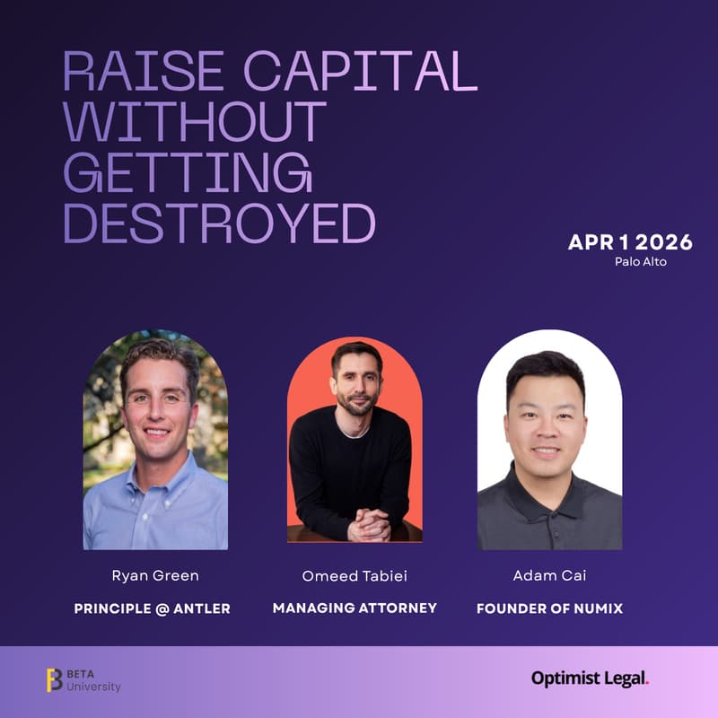 Cover Image for Raise Capital Without Getting Destroyed in AI Era