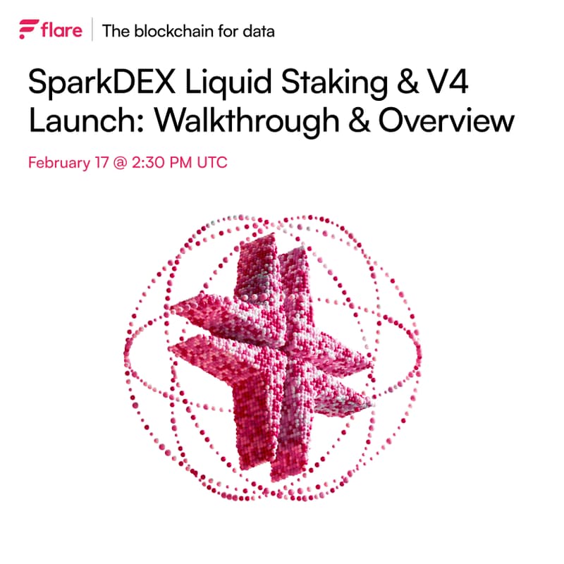 Cover Image for SparkDEX Liquid Staking & V4 Launch: Walkthrough & Overview