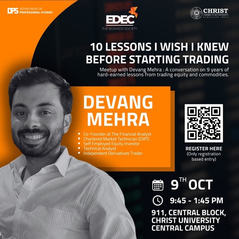 Cover Image for Devang Mehra - Money Matters by EDEC