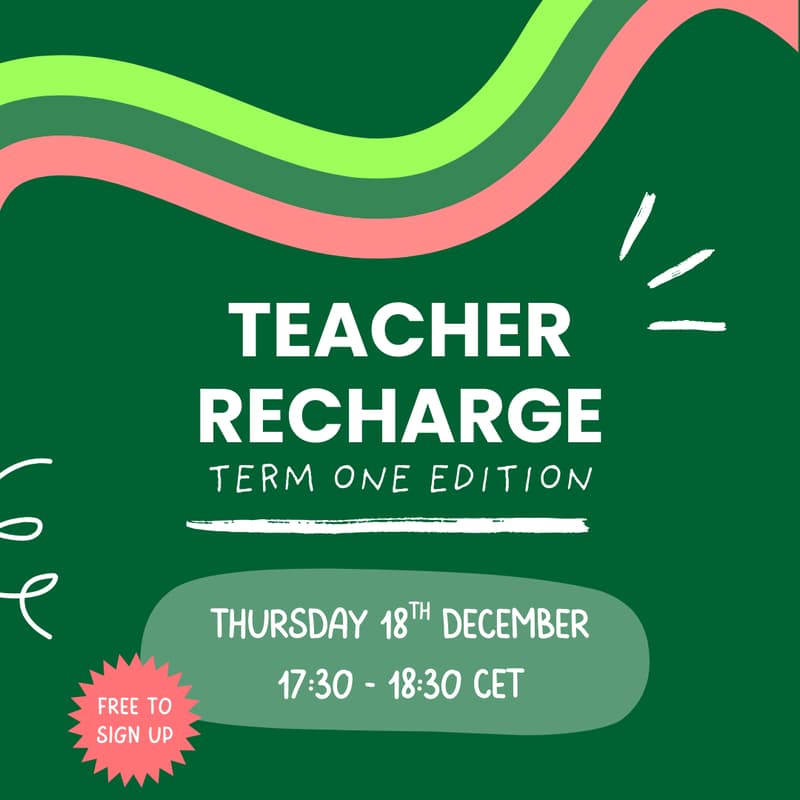 Cover Image for Teacher Recharge - Term 1 Edition!