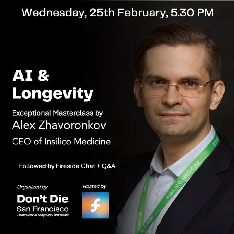 Cover Image for AI Models For Longevity: masterclass with Alex Zhavoronkov