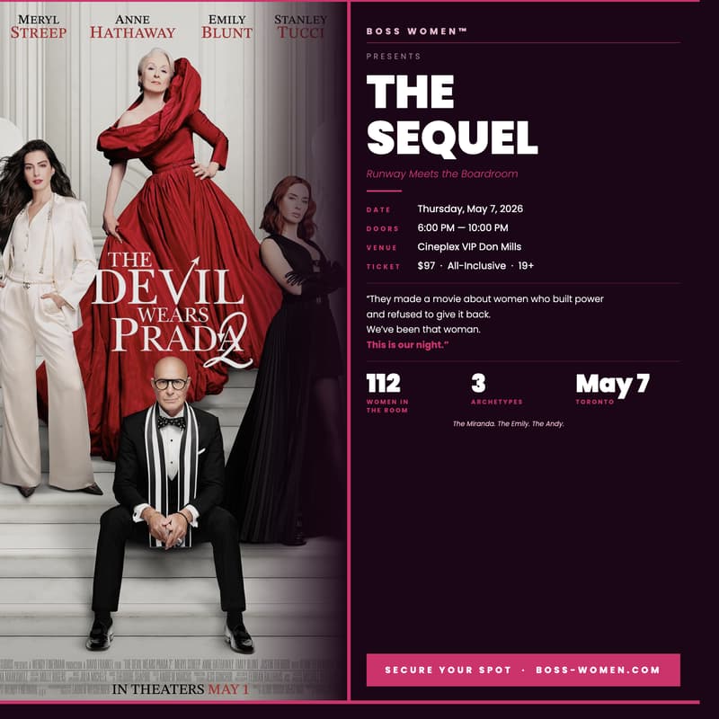 Cover Image for Boss Moves Movie Night - Devil Wears Prada 2