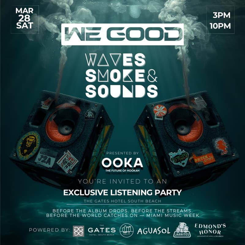 Cover Image for Waves,Smoke,and Sound: A Poolside Listening Experience