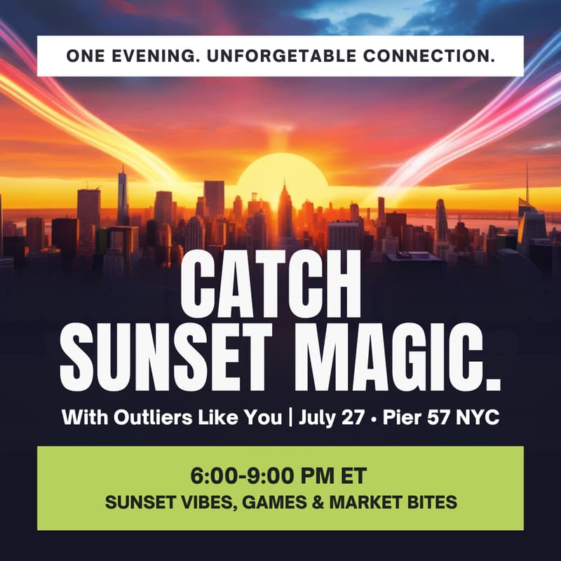 Cover Image for Catch Sunset Magic with Outliers Like You