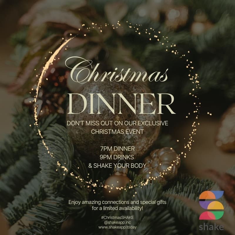 Cover Image for SHAKE Xmas Vegan Dinner