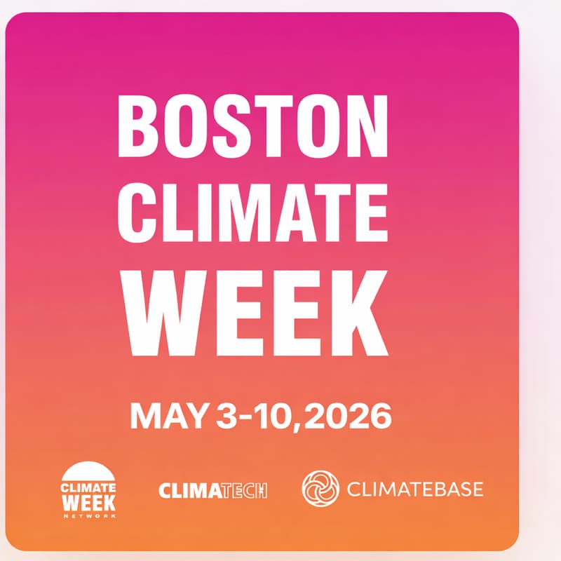Cover Image for Boston Climate Week: Event Organizer Info Session
