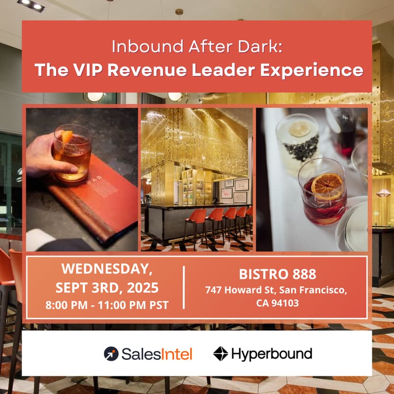 Cover Image for Inbound After Dark: The VIP Sales Leader Experience