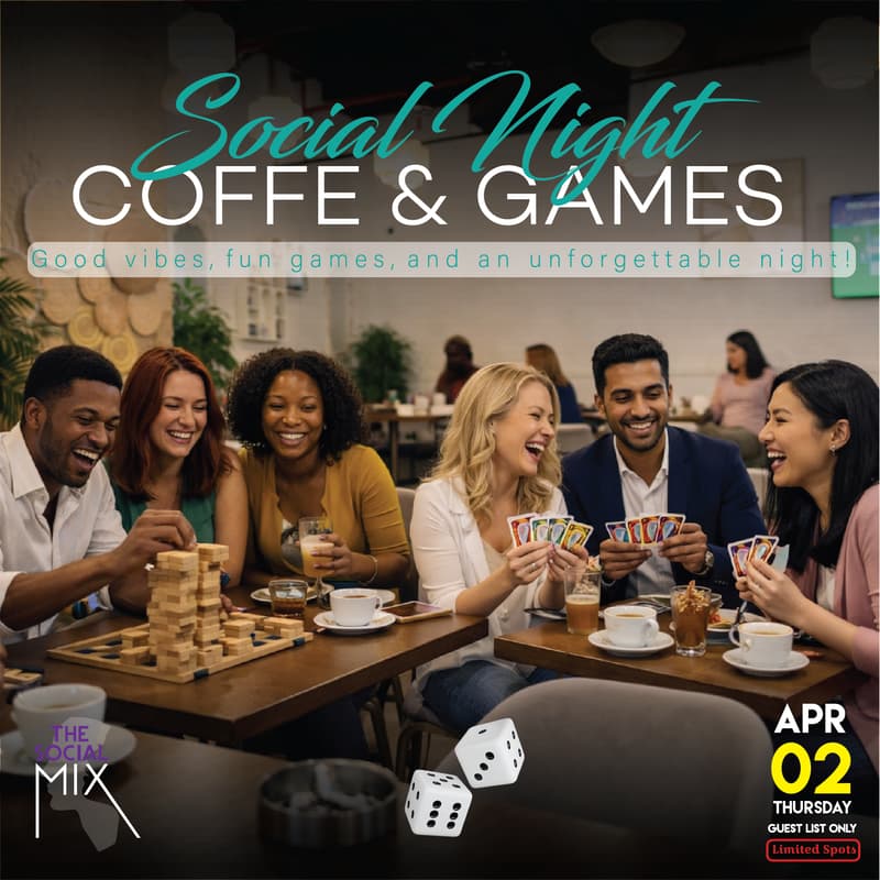 Cover Image for Social Night : Coffee & Games
