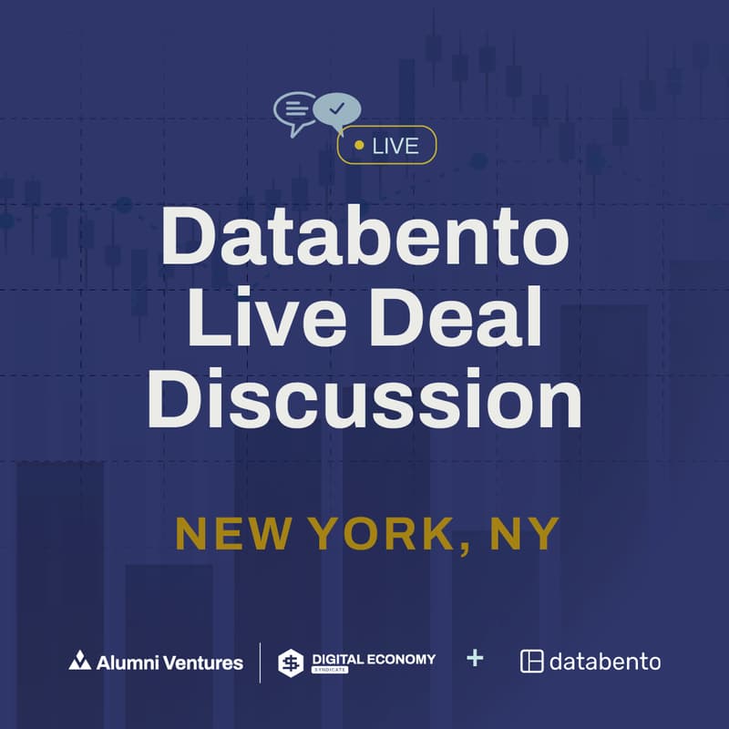Cover Image for Databento Live Deal Discussion
