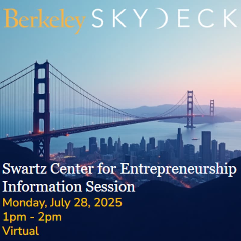 Cover Image for SkyDeck x CMU: Accelerator Info Session