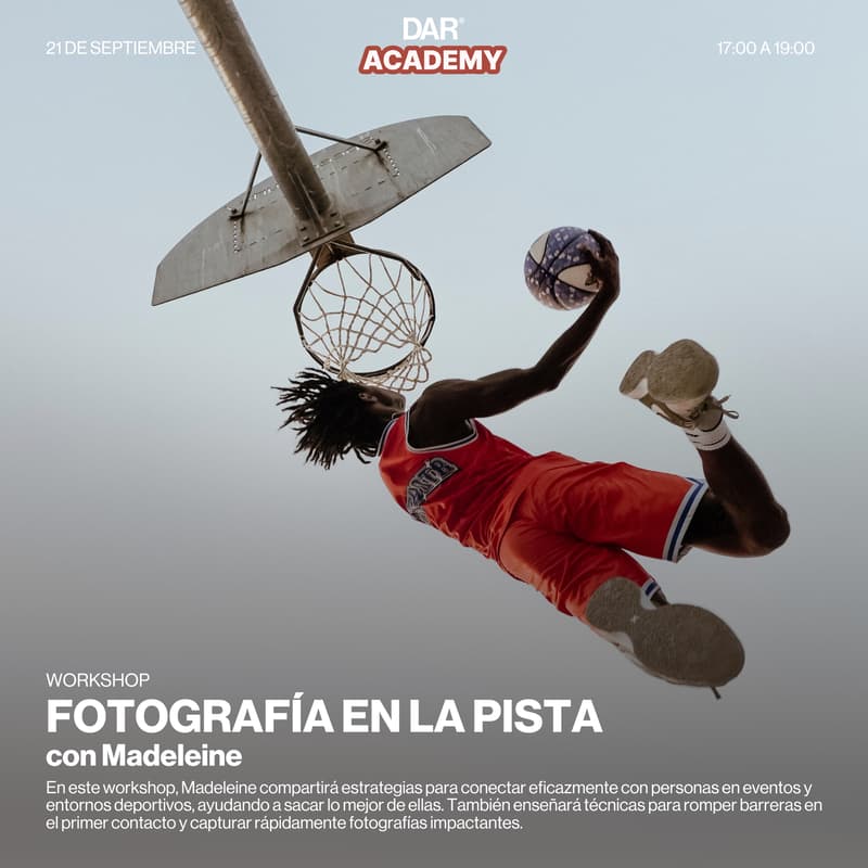 Cover Image for DAR Academy: Fotografia en la Pista con Madeleine