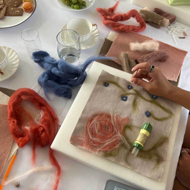 Cover Image for Needle Punching Pillow Workshop