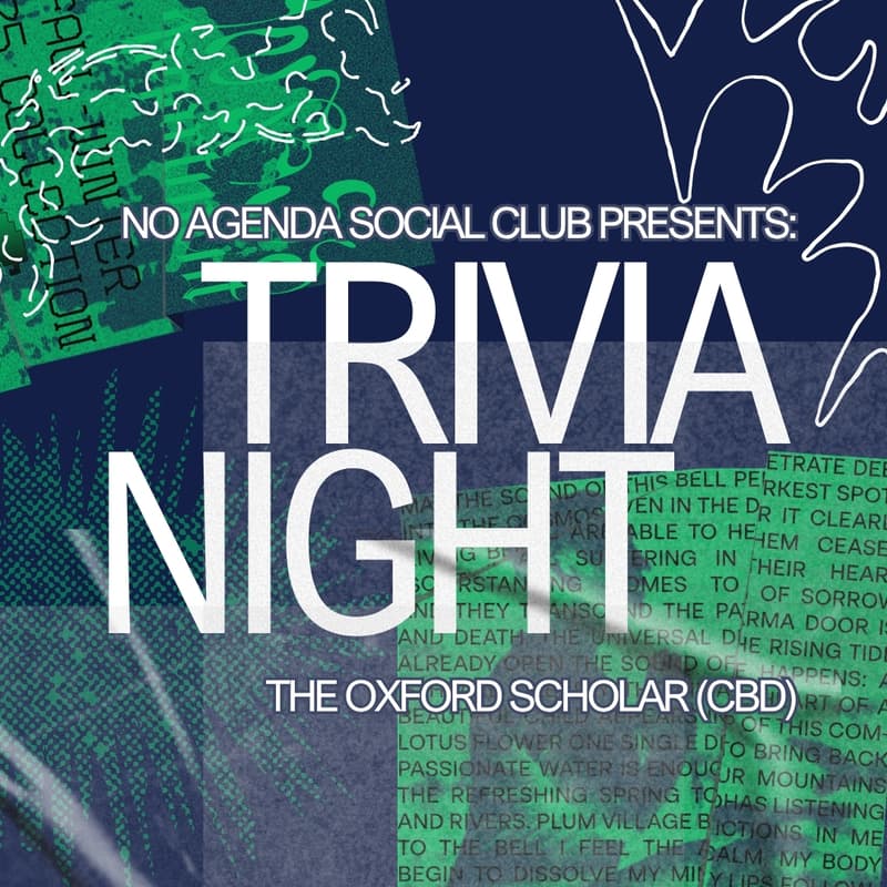 Cover Image for TRIVIA NIGHT W NO AGENDA